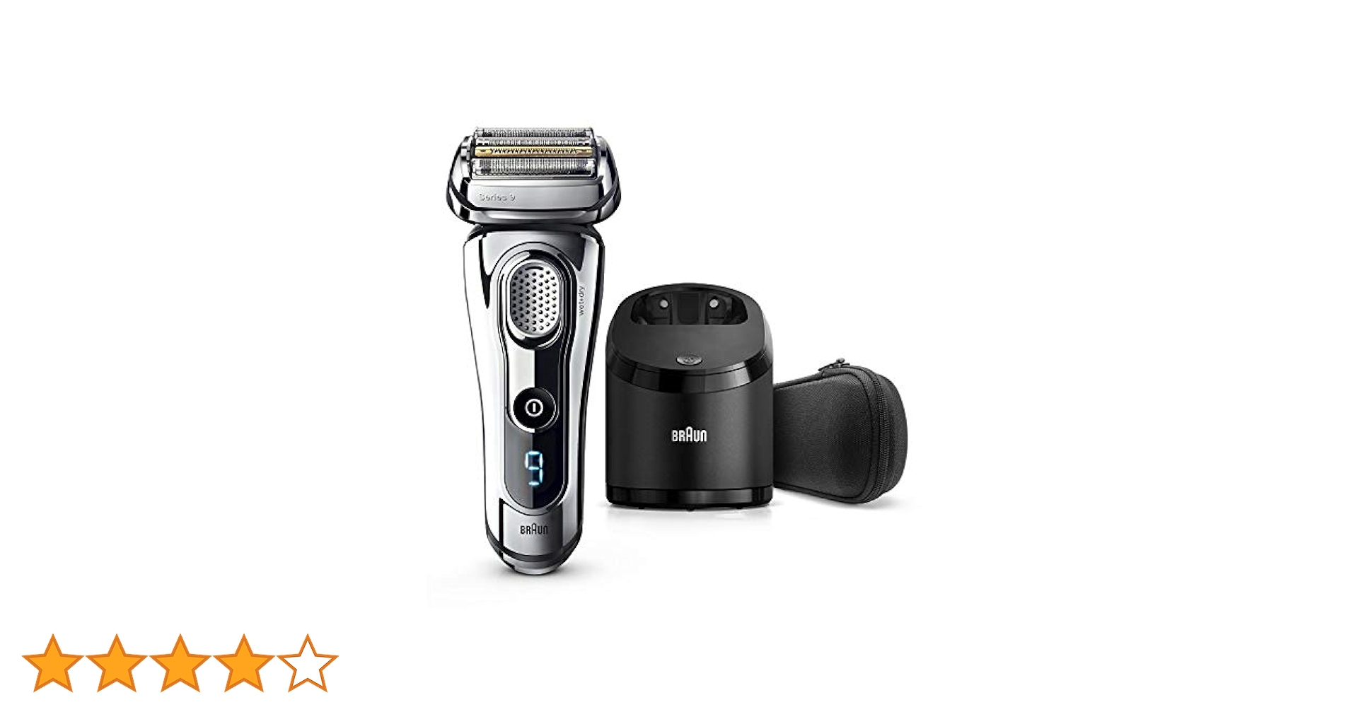 【とくさん】Braun s9 9295cc-V Braun Series 9 9290 CC Men's Electric Shaver - Silver